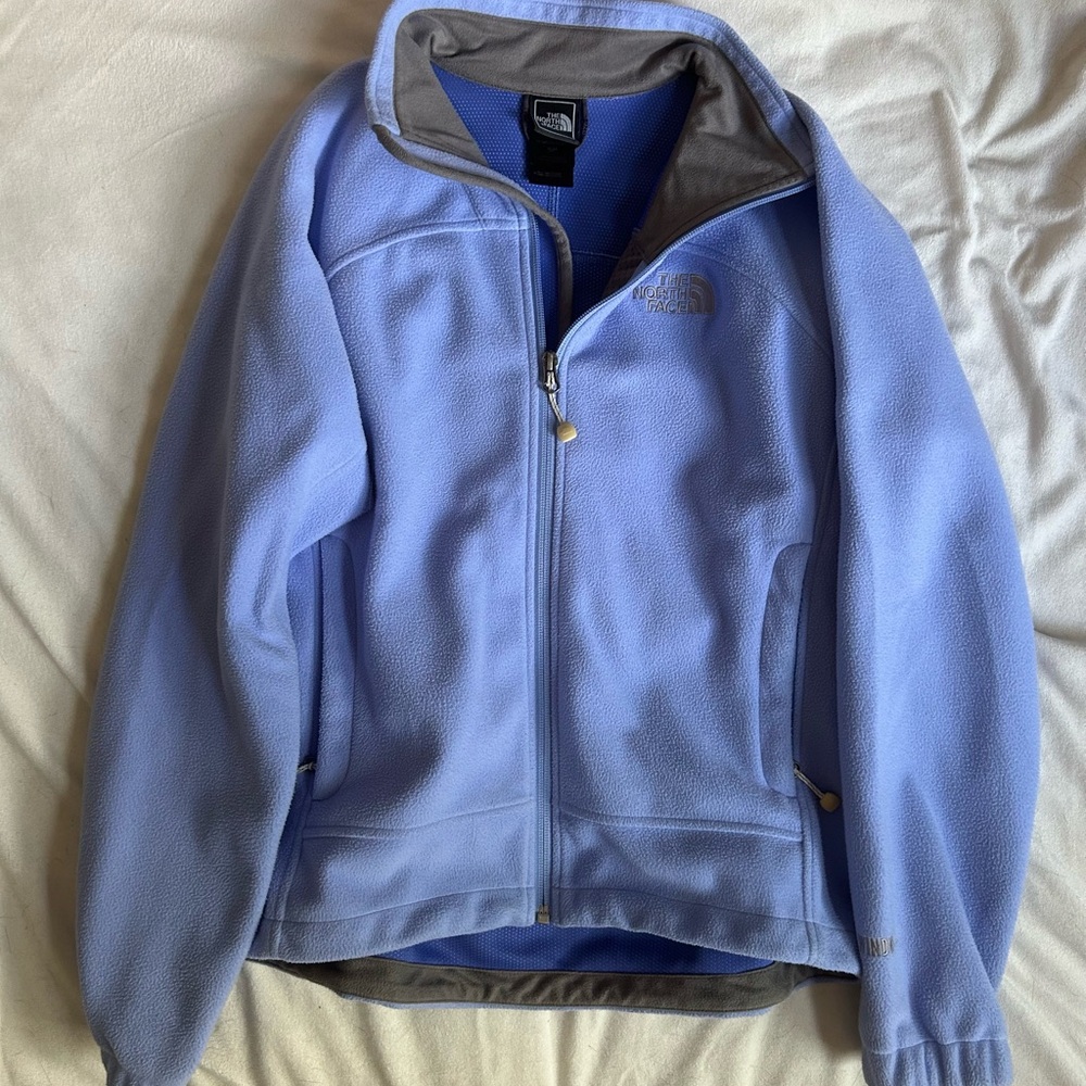 The North Face Windwall Zip Up Periwinkle